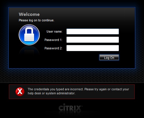 Citrix Netscaler logon failed.jpg