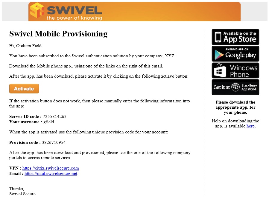 Swivel Mobile Client Provision user message.jpg