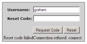 PINsafe ResetPIN self reset request code failed.JPG