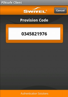 PINsafe Android Client Provision Code entry.jpg