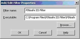 Microsoft OWA IIS 2003 PINsafe ISAPI filter location.JPG