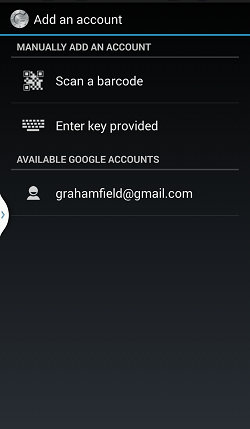 Google Authenticator Enter key provided.png